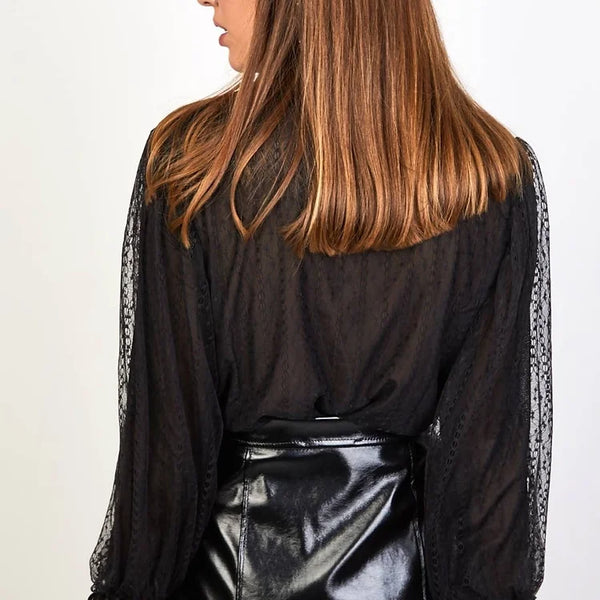 Blusa in pizzo