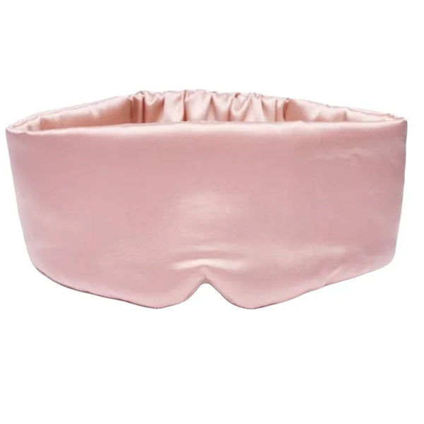 Satin Pillow Eye Mask - Blush